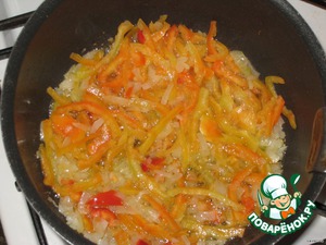 Ризотто с лососем, семгой или форелью с пармезаном и зеленью