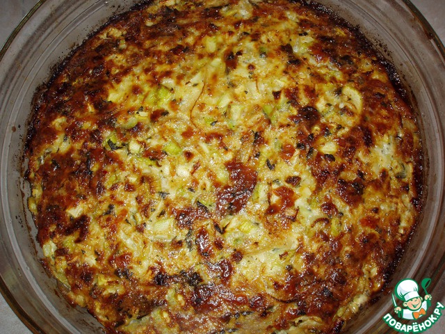 Кабачковая запеканка