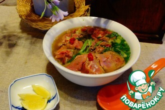 Рецепт: Суп Фо бо по-вьетнамски