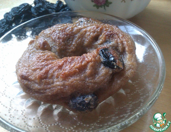 : Cinnamon raisin bagel (  )