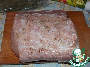 Запеченная свинина с горчицей и хреном - Рецепт с пошаговыми фотографиями - Ням.ру