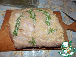 Запеченная свинина с горчицей и хреном - Рецепт с пошаговыми фотографиями - Ням.ру