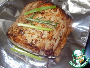 Запеченная свинина с горчицей и хреном - Рецепт с пошаговыми фотографиями - Ням.ру