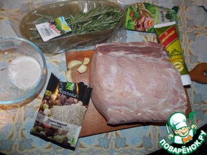 Запеченная свинина с горчицей и хреном - Рецепт с пошаговыми фотографиями - Ням.ру