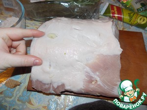 Запеченная свинина с горчицей и хреном - Рецепт с пошаговыми фотографиями - Ням.ру