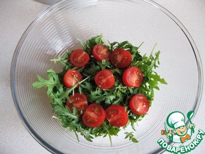 Салат с рукколой и помидорами черри – кулинарный рецепт