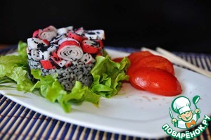 Рецепт Крабовый салат в японском стиле