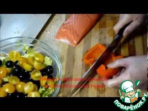 Рецепт Вкусный и полезный рыбный салат на скорую руку