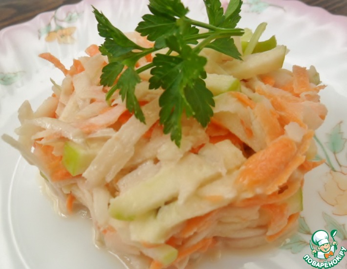 Рецепт: Салат из топинамбура
