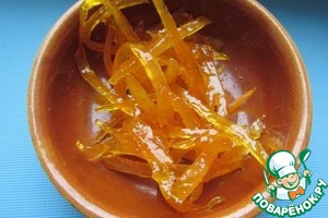 Рецепт Апельсиновая карамель