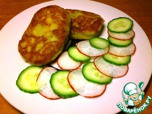 Рецепт Биточки из рыбы и картофеля