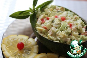 Рецепт Салат из авокадо