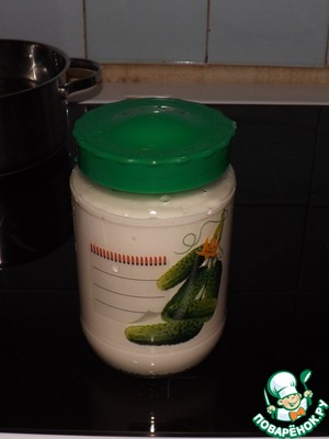 Mayonnaise without eggs