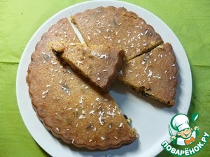 Рецепт Рисовый пудинг с изюмом и грецкими орехами