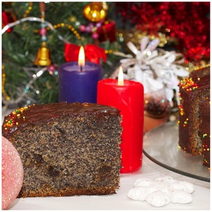 Рецепт Рождественский маковый торт (Tort makowy)