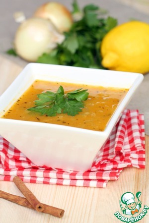 Рецепт Луковый суп по-персидски