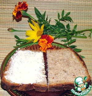 Рецепт Сырно-чесночный хлеб с отрубями