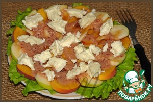 Рецепт Закусочный салат с клюквенным соусом