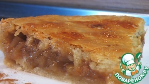 Рецепт Яблочный пирог с корицей