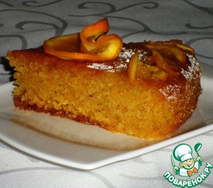 Рецепт Марокканский апельсиново-миндальный пирог