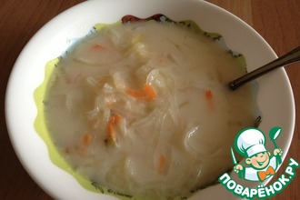 Рецепт: Луковый суп Дачный