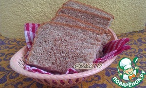 Рецепт Диетический отрубной хлеб