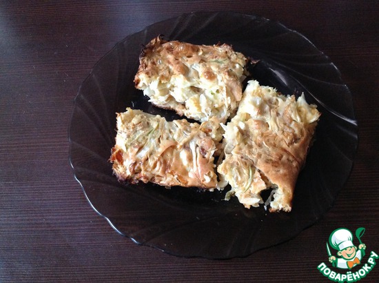 Капустный пирог " Остановиться невозможно" от поваренка иррез