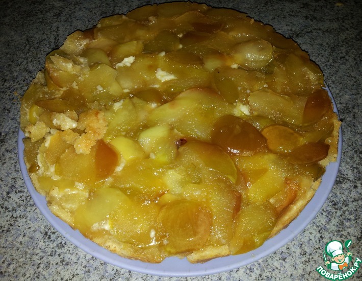 Рецепт: Яблочный пирог-перевертыш