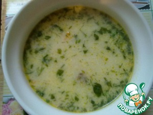 Рецепт Суп с гусиными потрохами