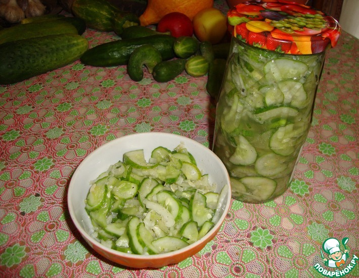 Овощной салат на зиму – кулинарный рецепт