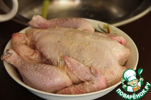 Цыпленок в тесте – кулинарный рецепт