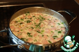 Рецепт Сливочный "Быстро-суп" с шампиньонами