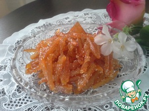 Рецепт Цукаты апельсиновые сахарные