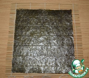 Суши со скумбрией. Роллы дома