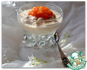 Рецепт Имбирное мороженое с абрикосом