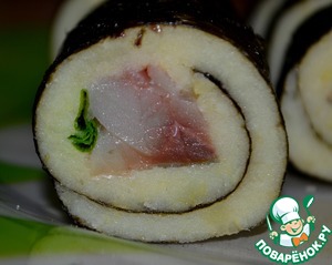 Суши со скумбрией. Роллы дома