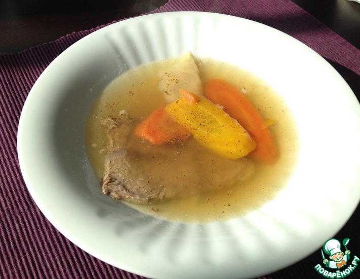 Рецепт: Говяжий суп по-венски