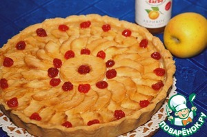Рецепт Яблочный пирог с фруктовым джемом