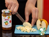 Крамбл абрикосово-яблочный ингредиенты