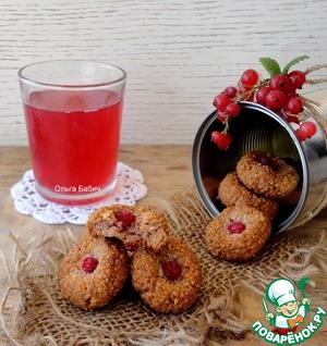 Рецепт Миндально-овсяное печенье