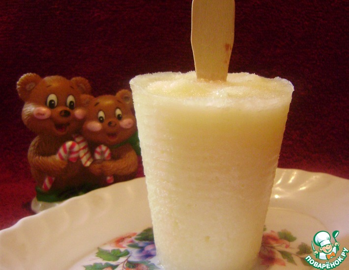 Мороженое из ананаса — рецепт с фото пошагово