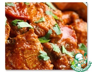 Рецепт Курица Карри