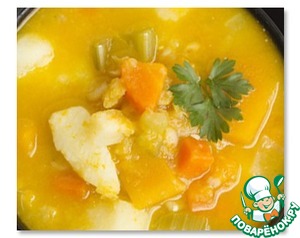 Рецепт Крем-суп из тыквы с куриными кнедликами