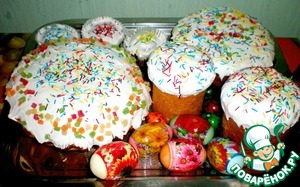 Рецепт Кулич с цедрой апельсина