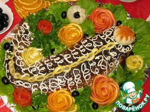 Рецепт Рыба фаршированная