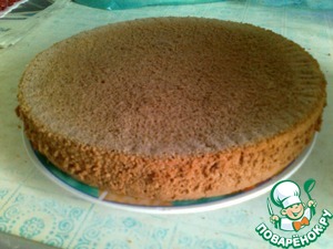 Рецепт Шоколадный бисквит