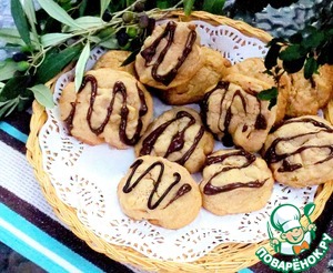 Рецепт Бисквитное печенье с орехом макадамия