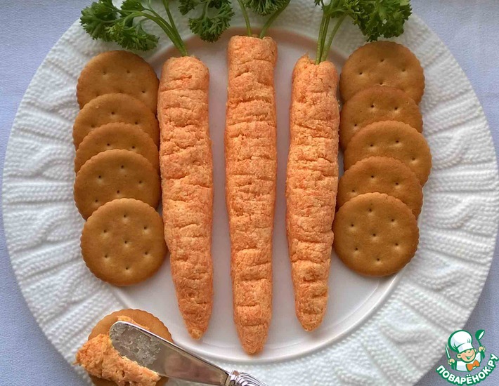 Рецепт: Закуска Морковка