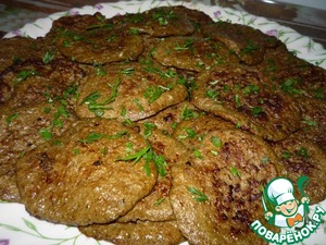 Рецепт Лепёшки печеночные