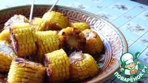 Рецепт Жаренная кукуруза